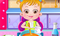 Baby Hazel in Kitchen Baby Hazel in Kitchen