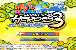 Download Naruto Shippuden Ultimate Ninja Heroes 3  + Save Data (PPSSPP) | Android Game! Full Version