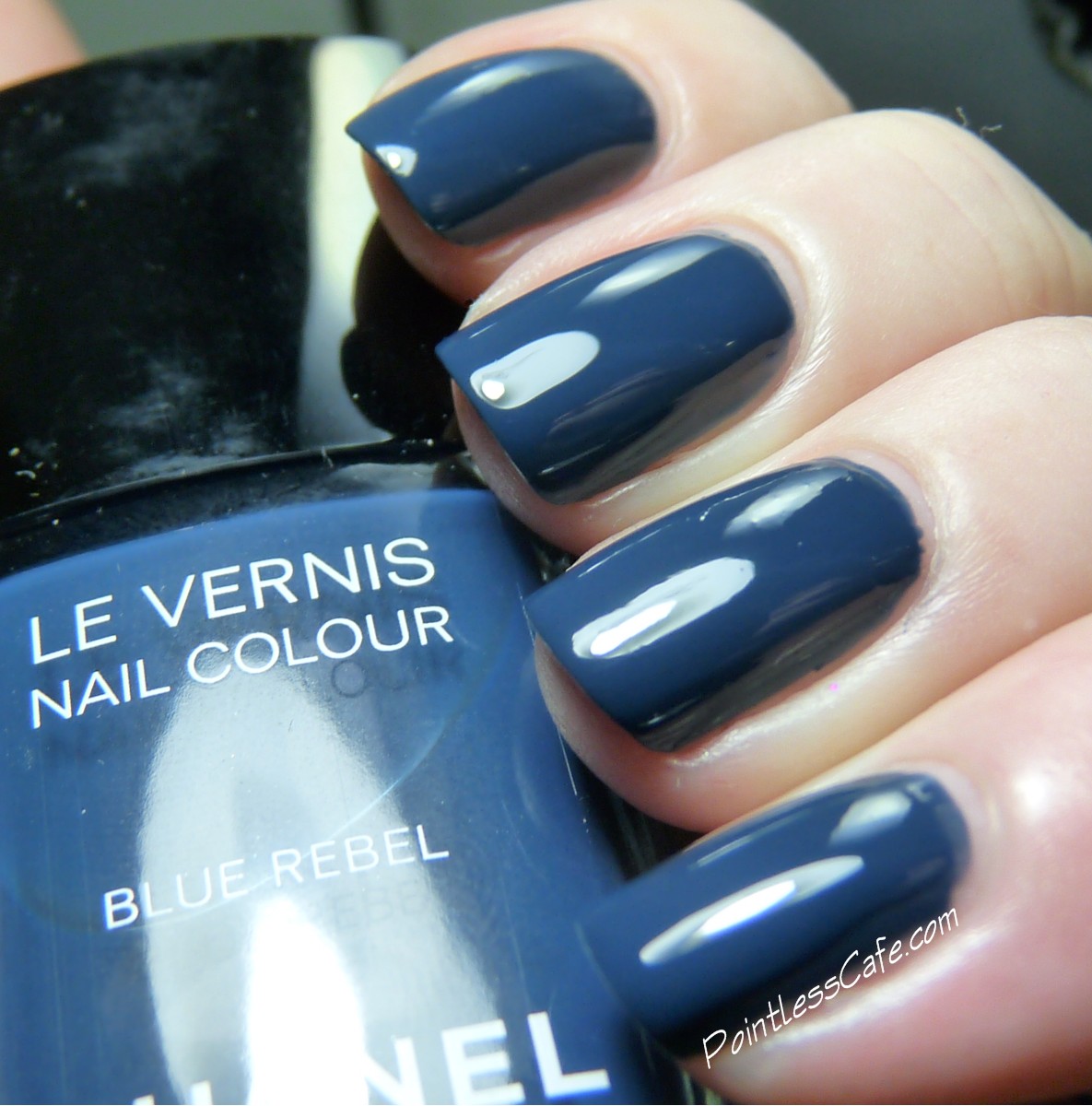 Nail of the Day: Chanel Blue Rebel | Pointless Cafe