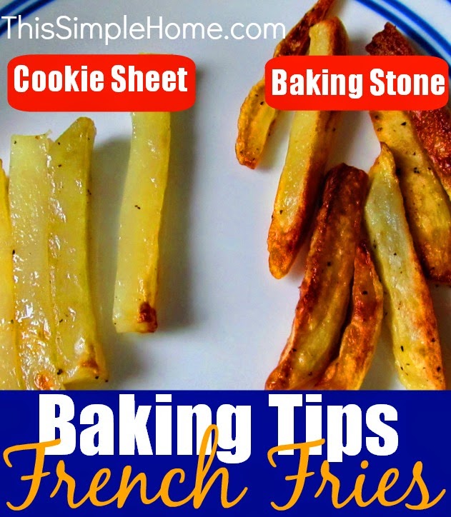 French Fry Baking Tips - This Simple Home