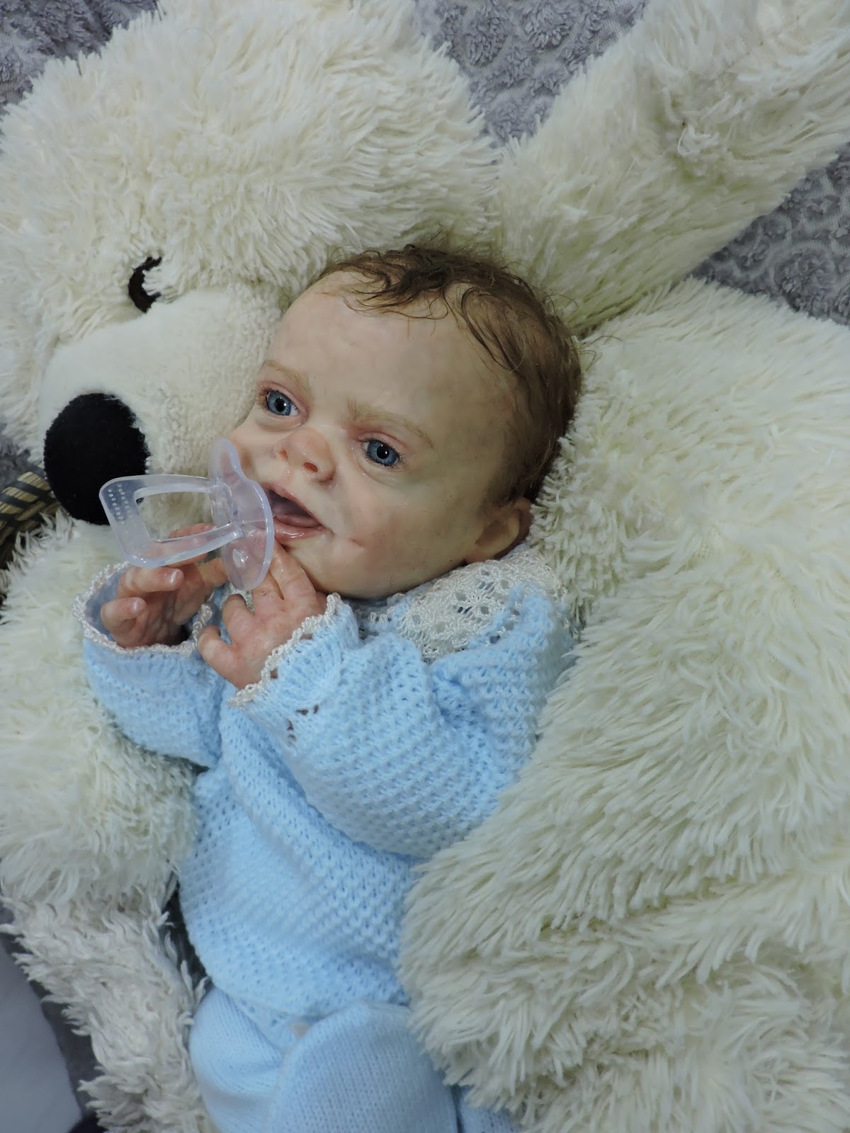 Full Body Soft Solid Silicone Baby doll/REBORN SILICONA Drink fluids