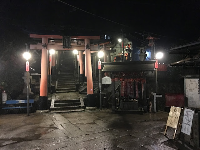 Kyoto Trip: Fushimi Inari Taisha at night shrine