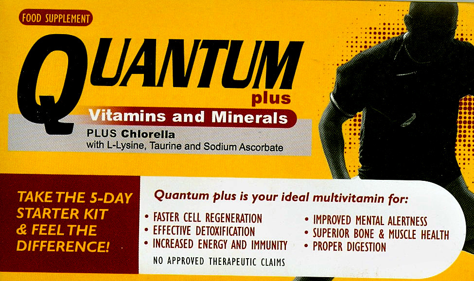 RunningAtom Quantum Plus Multivitamins Challenging the road and off