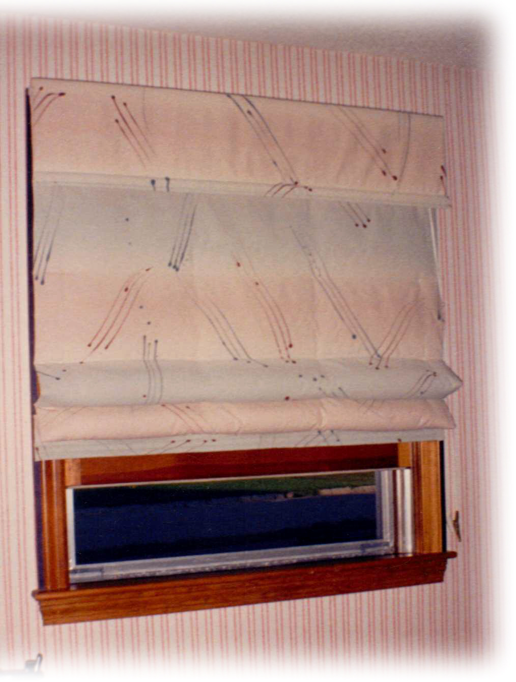 Decorative Insulated Window Treatments Outside Mount Roman Shades