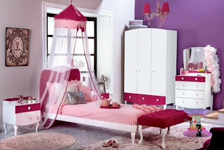 اجمل الوان غرف نوم بنات كاملة للبنات المراهقات