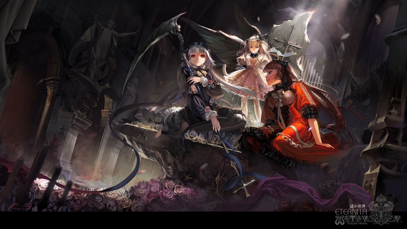 Wallpaper And Image: 30 Hot and Sexy Anime Girls HD Wallpapers 1366 X