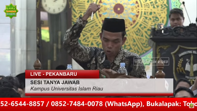 Terkuak, Ini Alasan Ustadz Abdul Somad Menangis dan Gebrak Meja saat Jawab Pertanyaan Jamaah Terkuak, Ini Alasan Ustadz Abdul Somad Menangis dan Gebrak Meja saat Jawab Pertanyaan Jamaah