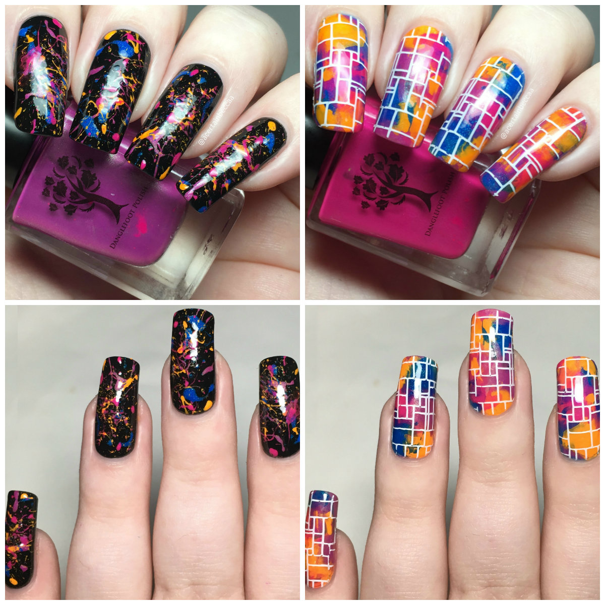 Fashion nails design manicure, best color Stock Photo - Alamy