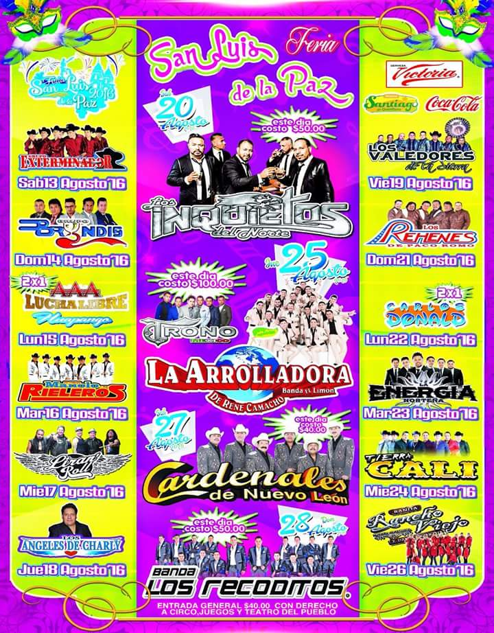 Feria San Luis de la Paz 2016