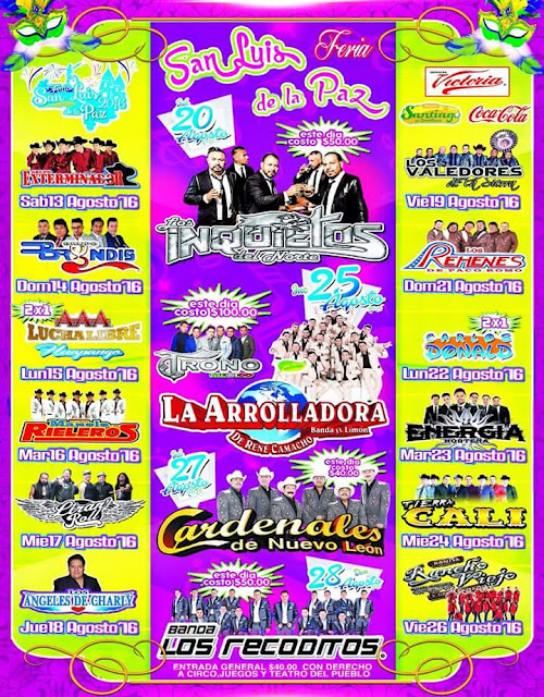 Feria San Luis De La Paz 2016 Ferias De M 201 Xico 2020