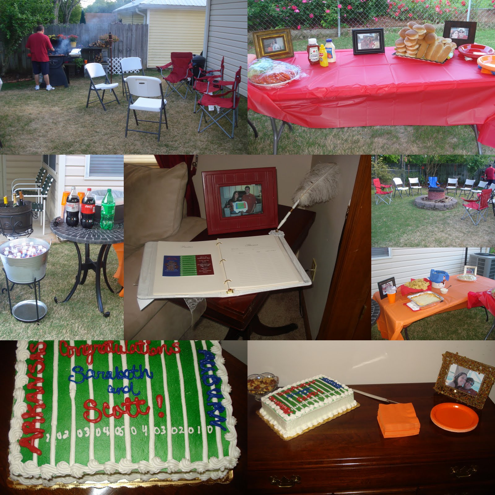 Jami's Journey Tailgating Couples Shower