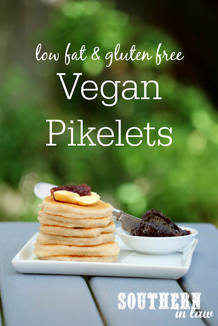 Best Vegan Pikelets Recipe - healthy, gluten free, vegan australia day recipes, low fat, egg free, dairy free, peanut free, lunchbox, back to school, clean eating recipes, low calorie