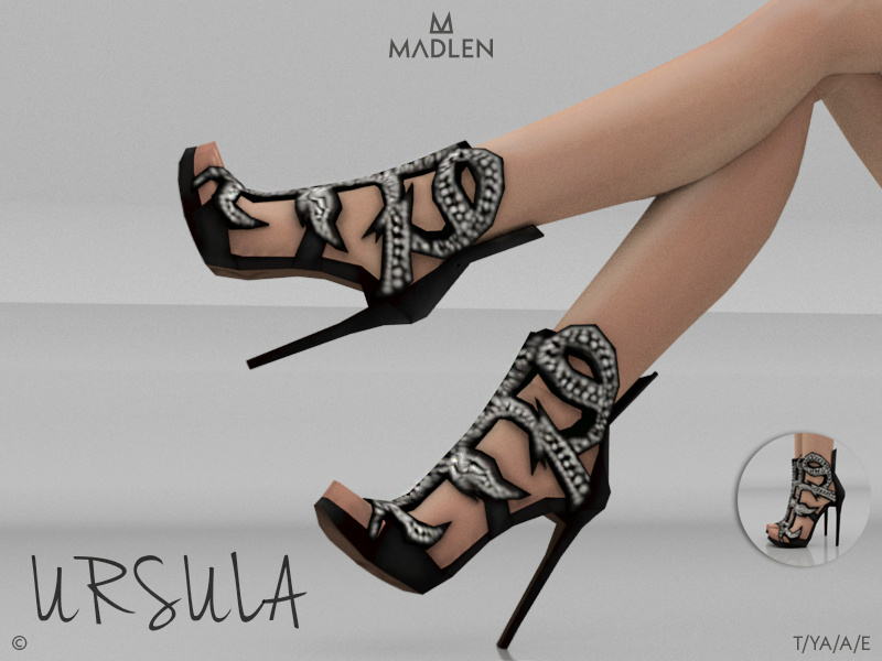 Women Shoes _ High Heel Sandals The Sims 4 _ P4 SIMS4 Clove share Asia Tổng hợp Custom Content