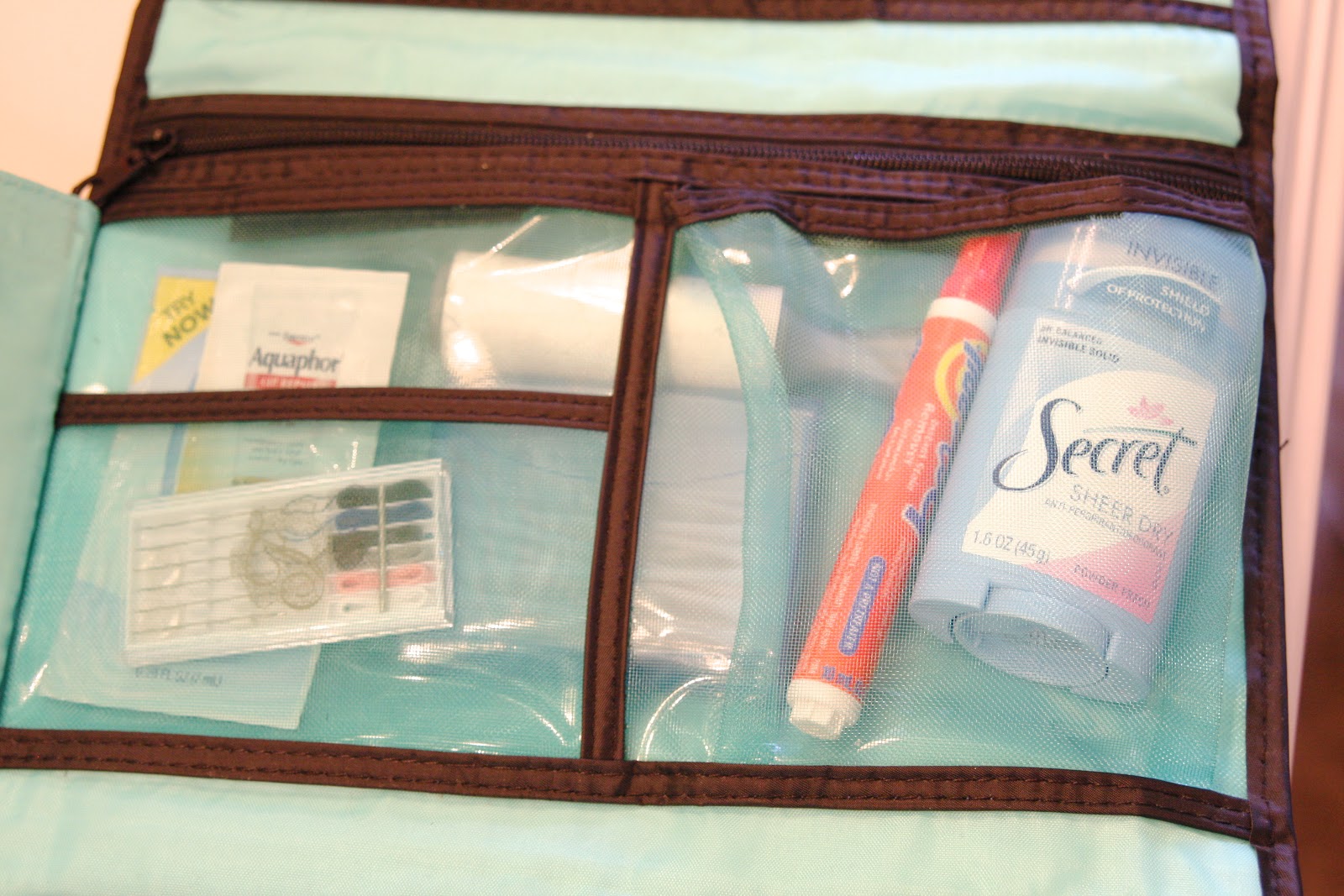 Organized Travel: Toiletry Bags - Simply Organized