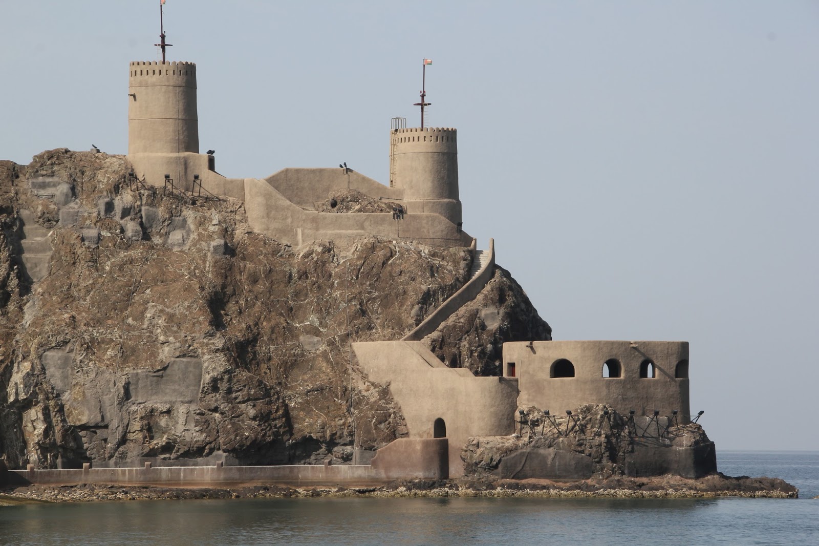 David's dribblings Old Muscat Harbour and naval ships names