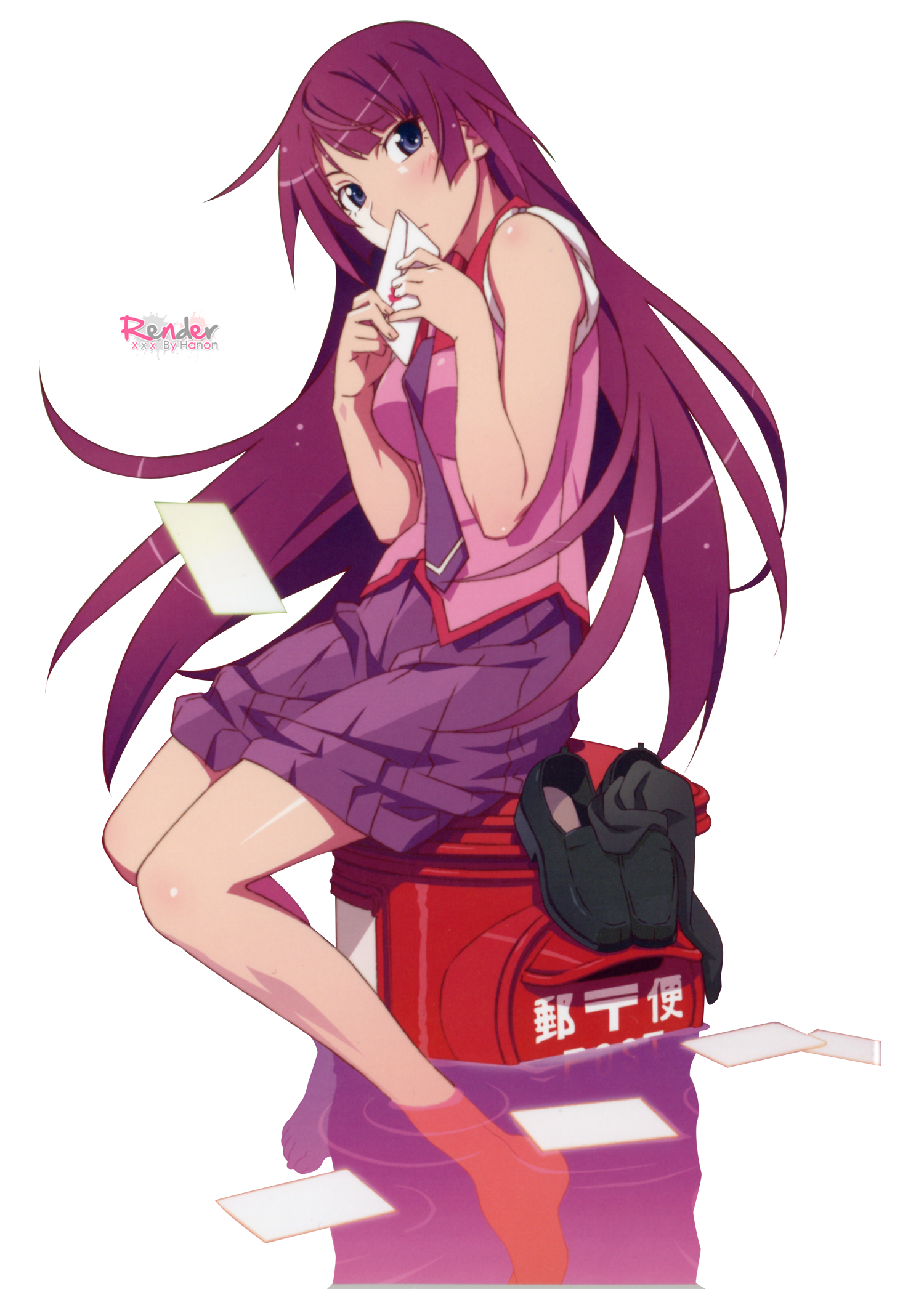 PNG-Senjougahara Hitagi [HD]