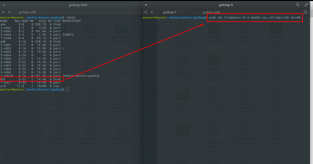 How To Create deepin 15.3 GNU/Linux Bootable USB