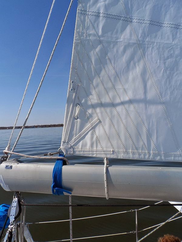 clew on a sail clew on a sail