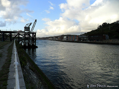 Antiguo cargadero de mineral en Barakaldo