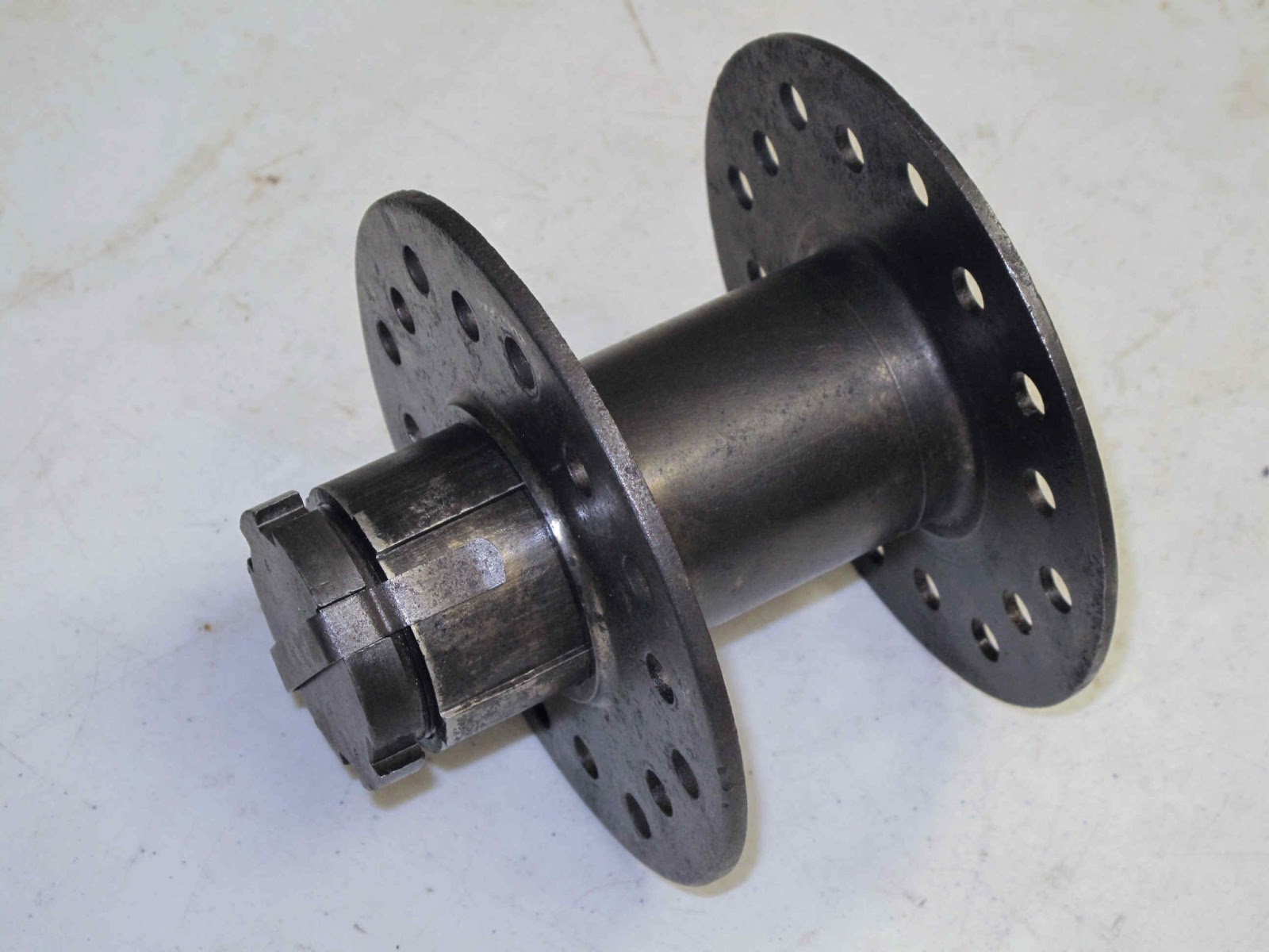 Curtiss OX5 Rebuild Old Metric Propeller Hub For Wood Propeller