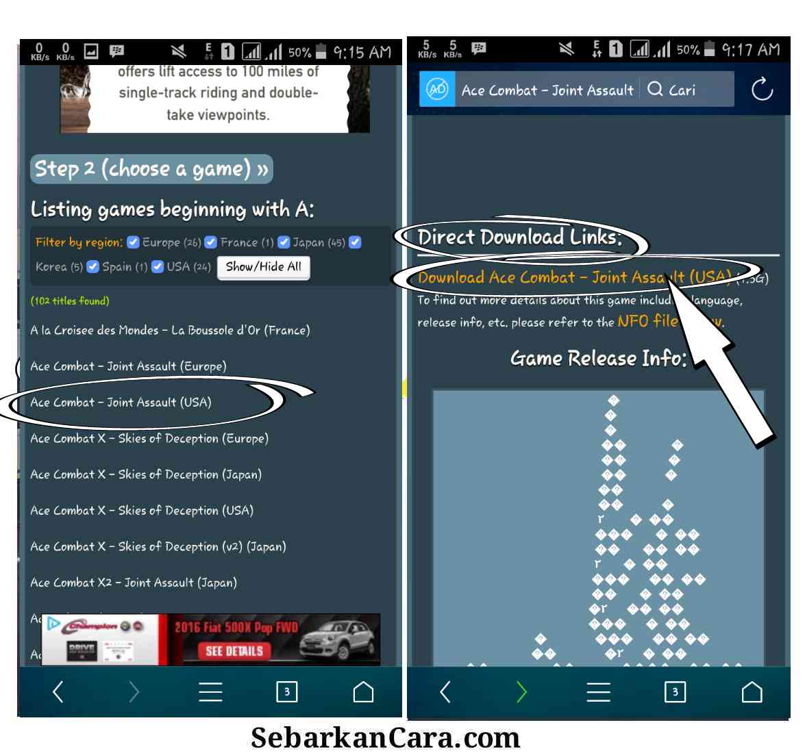 Cara download di emuparadise Cara download di emuparadise