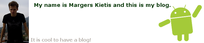 Margers Kietis blog.