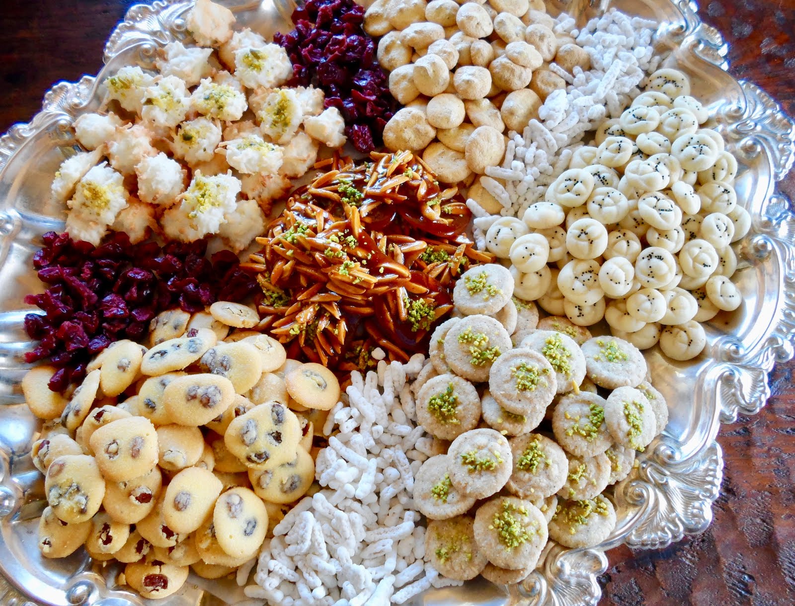 Medley of Persian New Year Sweets