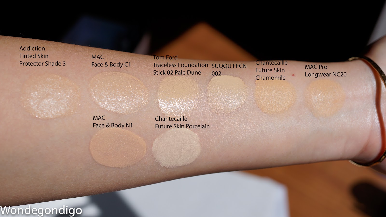 Mac Face And Body N1 Vs N2