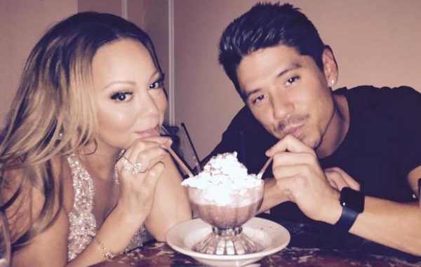 Mariah Carey regresó con su joven novio Bryan Tanaka