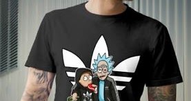 rick and morty adidas hoodie uk
