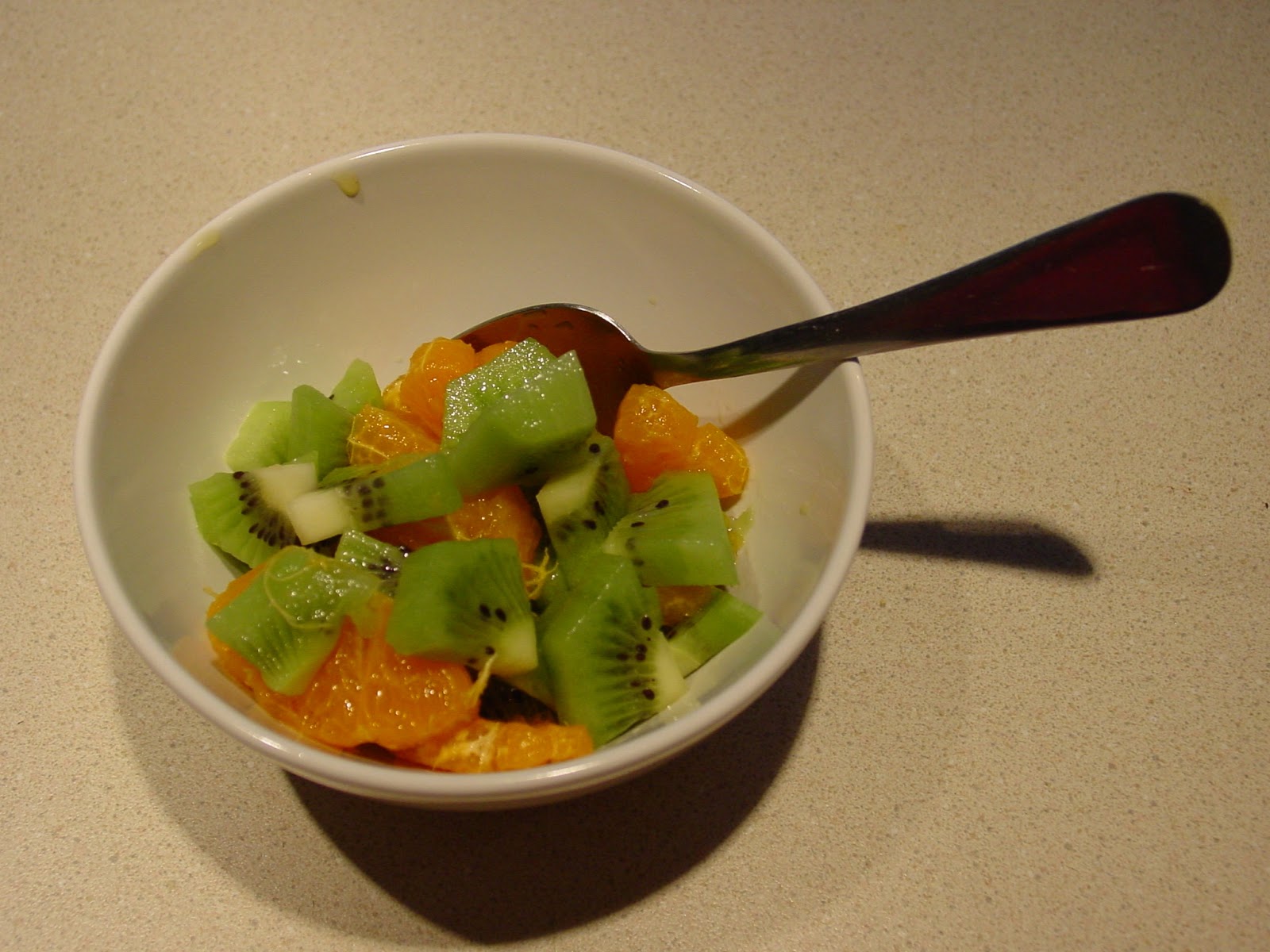 The Dirty Floor Clementine Kiwi Fruit Salad