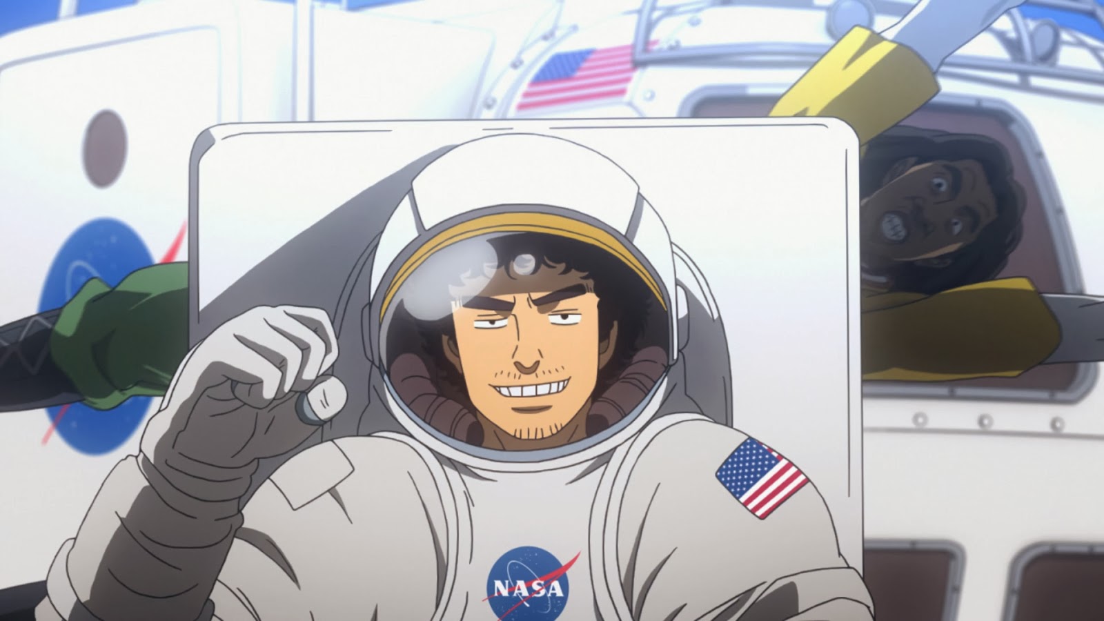 Hanners' Anime 'Blog: Space Brothers - Episode 93