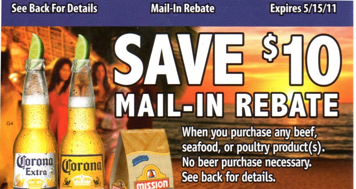 Corona Mail In Rebate