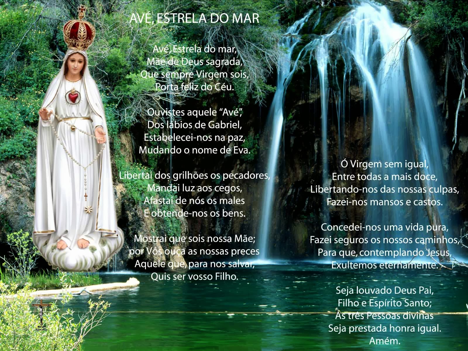 ORAÇÕES TRADICIONAIS AVÉ, ESTRELA DO MAR