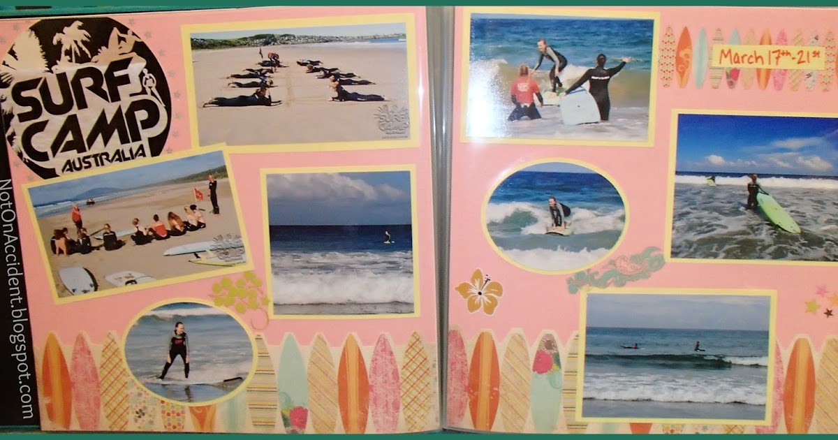 Not By Accident Live your life with purpose Scrapbooking A Year is