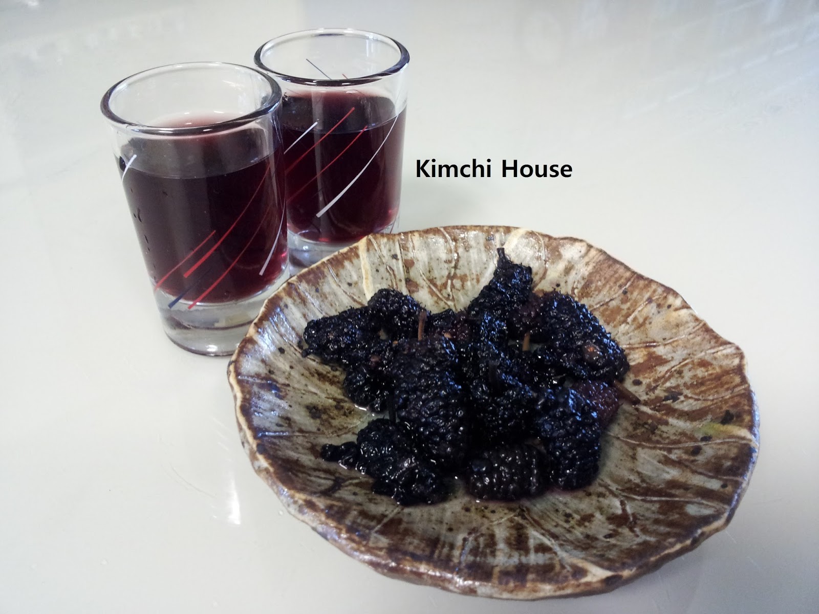 Kimchi House " O Di Ju " Mulberry Wine/桑葚酒/오디주