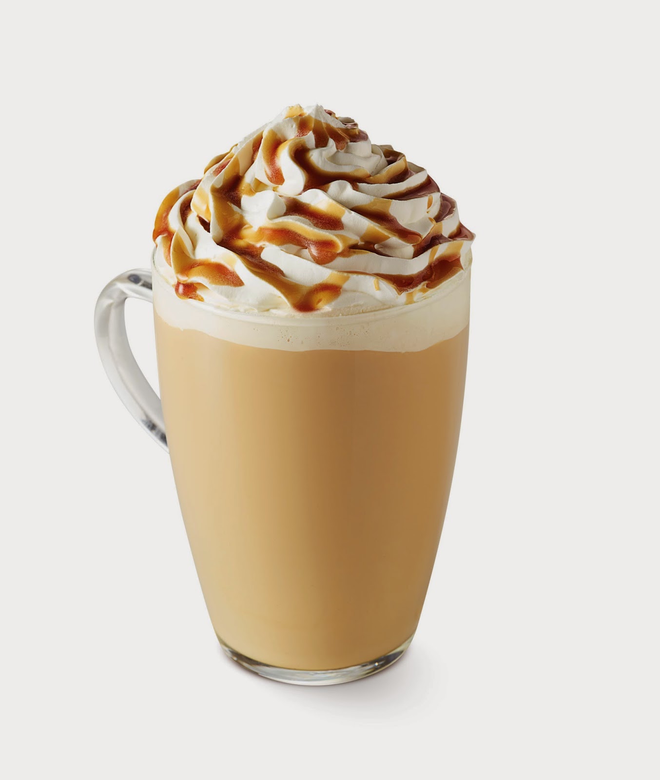 Starbucks Iced Caramel Latte.