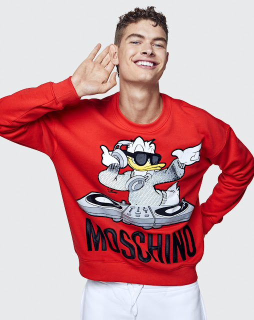 Moschino x H&M Donald Duck as DJ