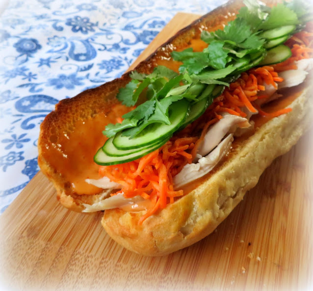 Roasted Chicken Banh Mi