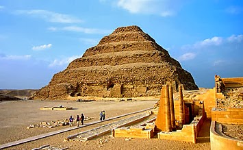 Step Pyramid in Sakkara, Cairo
