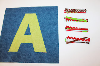 Guest Post: Personalized Ribbon Taggie by 19elephants | While He Was ...