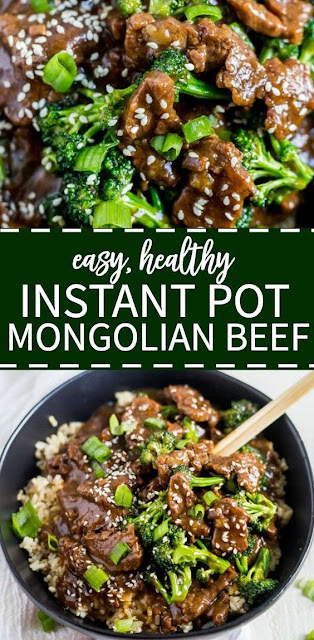 HEALTHY INSTANT POT MONGOLIAN BEEF HEALTHY INSTANT POT MONGOLIAN BEEF