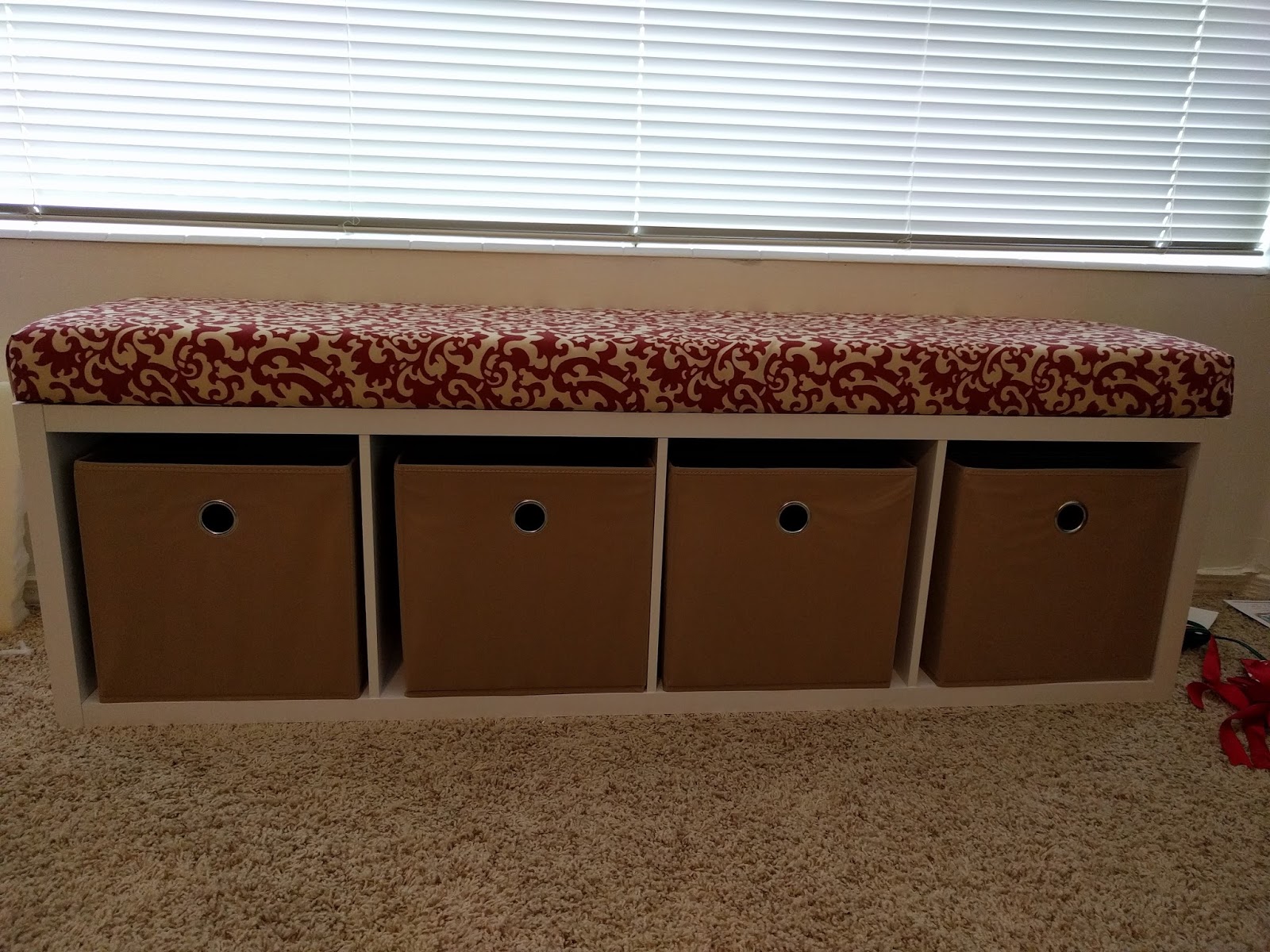 Sweetening the Small Stuff DIY Storage Bench