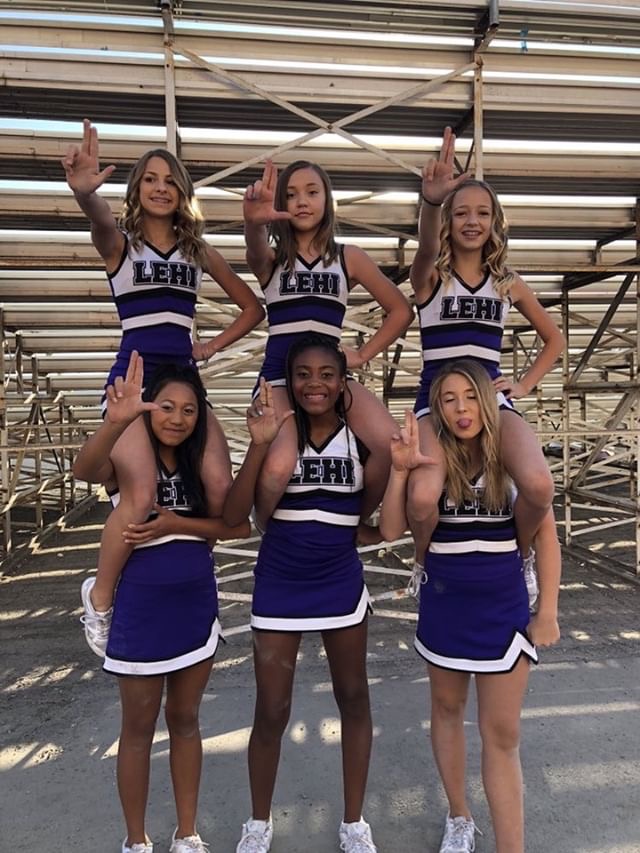 8/9th Grade Team Gallery - Lehi Youth Cheer