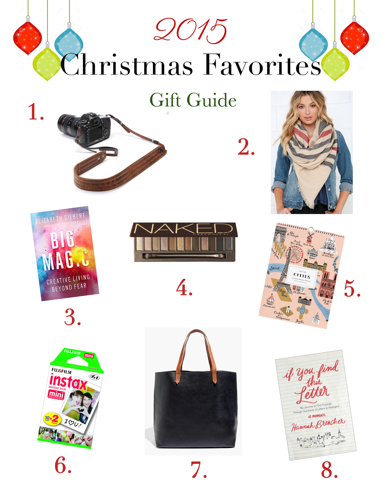 Barbara Marcella Christmas Favorites Gift Guide 2015