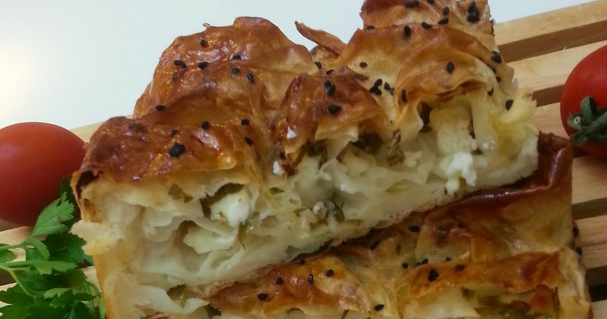 Peynirli sodalı börek Vanilins