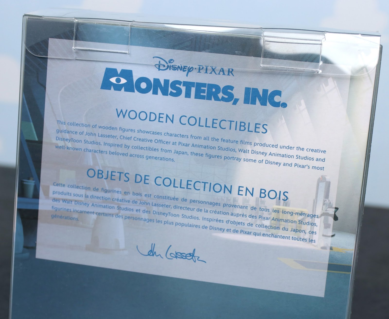 Monsters Inc Mike and Sulley Wooden Collectibles Limited Edition 