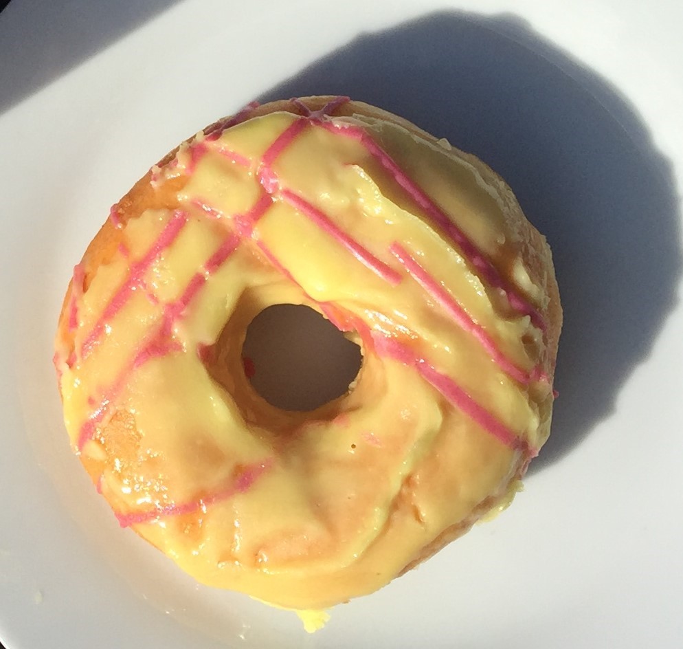 Archived Reviews From Amy Seeks New Treats Rhubarb & Custard Doughnut
