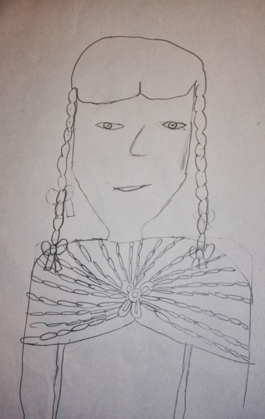 Explore and Express 29 Faces Art Challenge Face 29