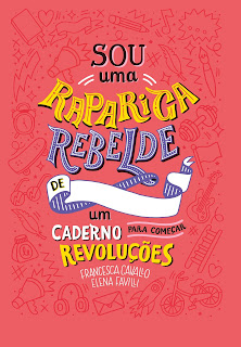 Já chegou o caderno que vai ajudar as raparigas mais rebeldes e combativas a construir um mundo melhor, todos os dias, página a página Imagina-te a escalar uma montanha, escreve poemas de amor às partes do teu corpo de que mais gostas. Entrevista uma mulher que admiras, descreve o teu sonho mais arrojado, planeia a tua revolução. Através das 100 actividades que as autoras de Histórias de Adormecer para Raparigas Rebeldes, Francesca Cavallo e Elena Favilli, te propõem neste caderno, poderás treinar a tua rebeldia e aprender o quão única e irrepetível és. Sou uma Rapariga Rebelde, é o companheiro ideal para os espíritos mais competitivos e desejosos de construir um mundo melhor, todos os dias, página a página.